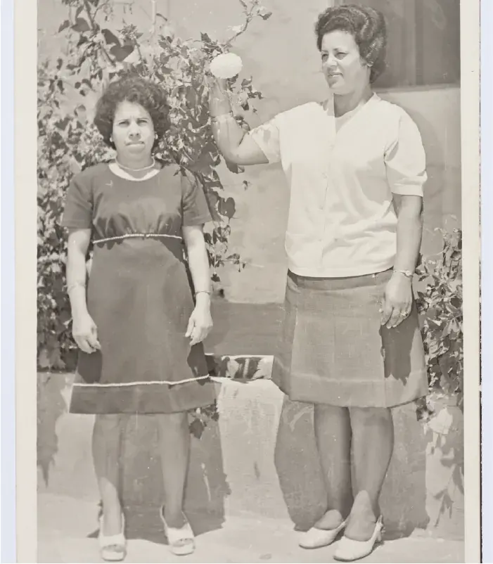 Khadija Farhan with Zamak, an early member